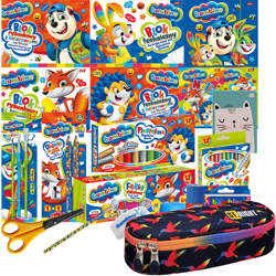 Wyprawka Bambino Szkolna Duży Zestaw do szkoły + Piórnik