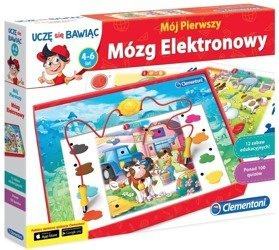 Clementoni Mój Pierwszy Mózg Elektronowy 4-6 lat