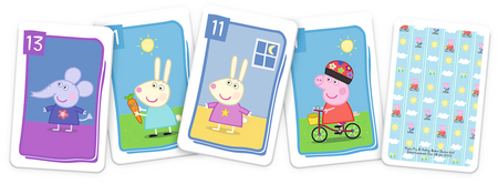 Świnka Peppa Karty do Gry Piotruś