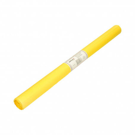 Bibuła do pakowania ozdobna gładka żółty 50 x 70 cm 30 ark.