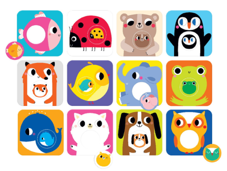 CzuCzu Puzzle z Dziurką Maluchy 18m+