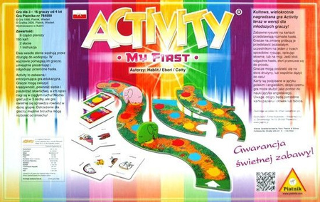 Moje Pierwsze Activity - kalambury dla 4-latków