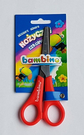 Nożyczki Szkolne Bambino Blister - Unipap