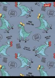 Zeszyt A5/16K Linia Podwójna Kolorowa MIX Chłopięcy