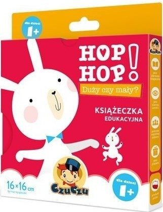 Zestaw CzuCzu Hop, hop! - 4 Książeczki Edukacyjne