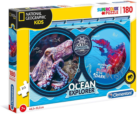 Clementoni Puzzle 180el National Geographic Ocean