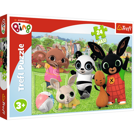 TREFL Puzzle 24 MAXI Bing Zabawa w Parku