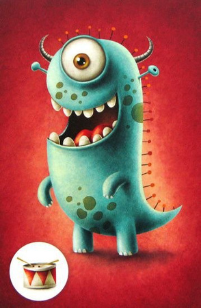 Granna Potwory do Szafy Gra Kooperacyjna