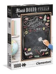Clementoni Puzzle 1000 Black Board Coffee