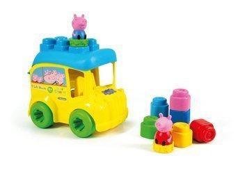 Clementoni Clemmy Klocki Autobus Szkolny Świnka Peppy