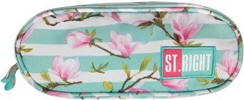 ST.RIGHT Piórnik Saszetka PU02 Kwiat Magnolii