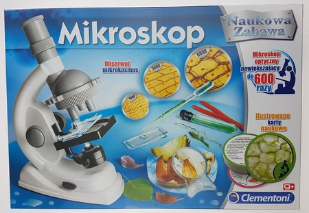 Clementoni - Mikroskop Nauka i Zabawa