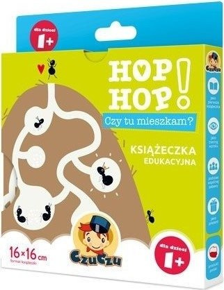 Zestaw CzuCzu Hop, hop! - 4 Książeczki Edukacyjne