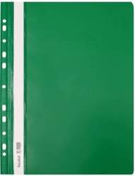 Biurfol Skoroszyt wpinany plastikowy twardy A4 zielony