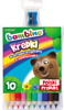 Bambino Kredki Drewniane 10 Kolorów z Temperówką