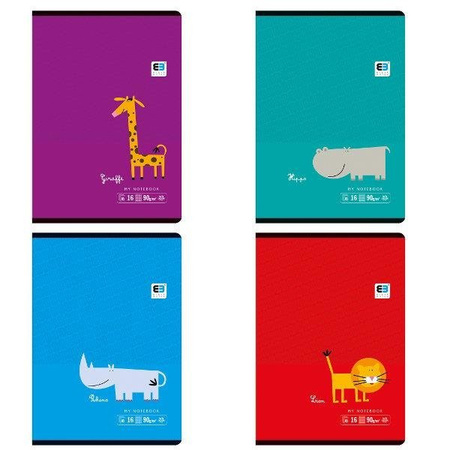 Zeszyt A5 32k kratka B&B Kids p10 INTERDRUK cena za 1 szt.