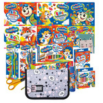 Wyprawka Bambino Szkolna Duży Zestaw do szkoły + Piórnik