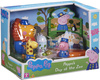 TM TOYS Świnka Peppa Zestaw ZOO 3 Figurki Akcesoria