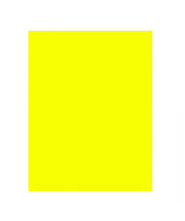 Papier kolorowy A4 80 g/m2 żółty fluo 100 arkuszy