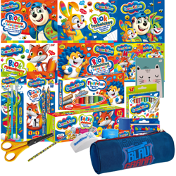 Wyprawka Bambino Szkolna Duży Zestaw do szkoły + Piórnik