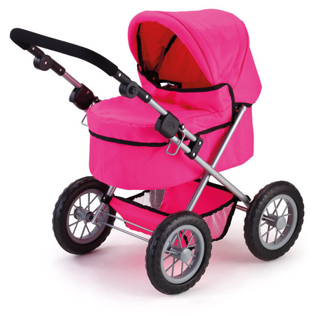 Bayer Wózek głeboki dla lalki Trendy różowy 13029AA