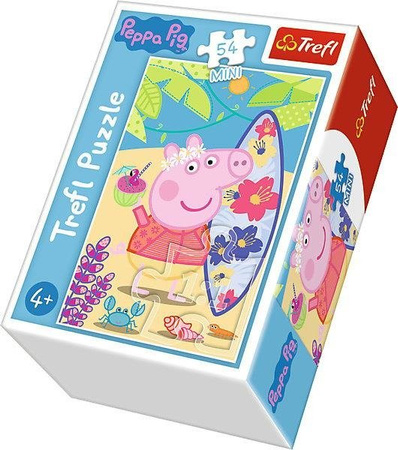 Trefl Puzzle 54el Mini Peppa Wesoły dzień Świnki Peppy
