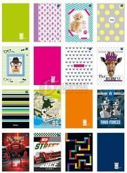 INTERDRUK Zeszyt do słówek A6 16k kratka