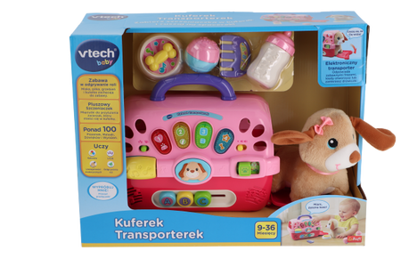 Vtech Interaktywny Kuferek Transporterek Piesek
