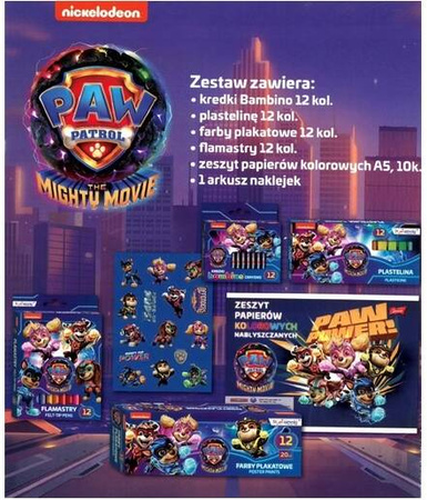 Bambino Prezentowy Zestaw plastyczny prezentowy Psi Patrol