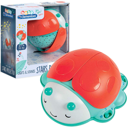 Projektor Lampka na Łóżeczko Biedronka Gwiazdki Clementoni