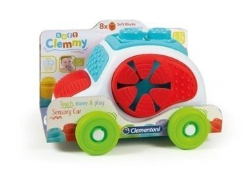 Autko Clemmy z Klockami Zabawka Sensoryczna Clementoni