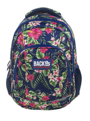 BackUP Plecak Szkolny dla dziewczynki A12 Kwiaty