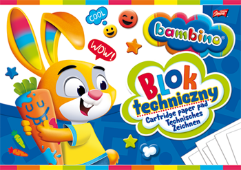 Blok Techniczny A4 10 Kartek Bambino