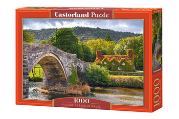 CASTOR Puzzle 1000 Village Corner in Wales 