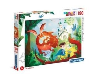 Clementoni Puzzle 180el The Dragon and the Knight 29209
