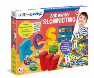 Clementoni Zabawne Słownictwo Gra Słowna Edukacyjna