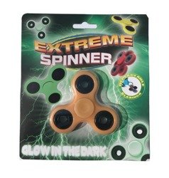 Extreme Spinner Świecący Świeci Kolor Pomarańczowy