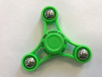 FINGER GYRO Spinner - kolor zielony