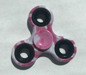 Fidget Spinner Metalowy - Fioletowo-Różowy