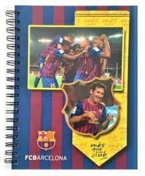 Kołozeszyt 100 kartek FC Barcelona Messi