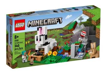Lego MINECRAFT 21181 Królicza farma