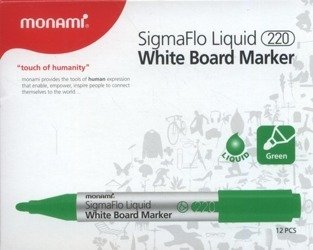 Marker do tablic Monami SigmaFlo 220 zielony 1 szt