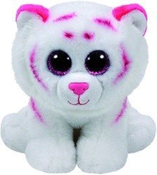 Maskotka TY Beanie Babies Tygrys Różowo-Biały TABOR 24cm