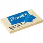 Notes samoprzylepny 101 x 75 100k żółte, Bantex