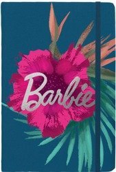 PASO Notes w Twardej Oprawie z Gumką Barbie Kwiaty