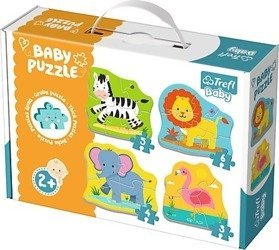 Puzzle Baby Classic Zwierzątka na Safari 18 el.