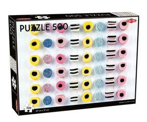 Puzzle Liquorice allsorts in a row 500