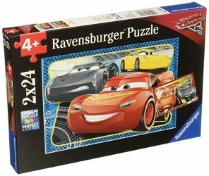 Ravensburger Puzzle 2x24 el Cars 3 Auta I Can Win