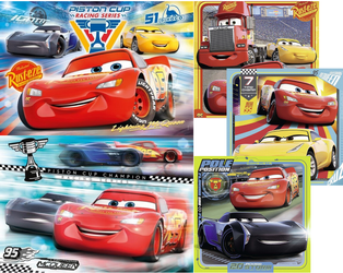 Ravensburger Puzzle 3x49 el Cars 3 Auta 3