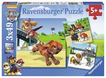 Ravensburger Puzzle 3x49 el Psi Patrol